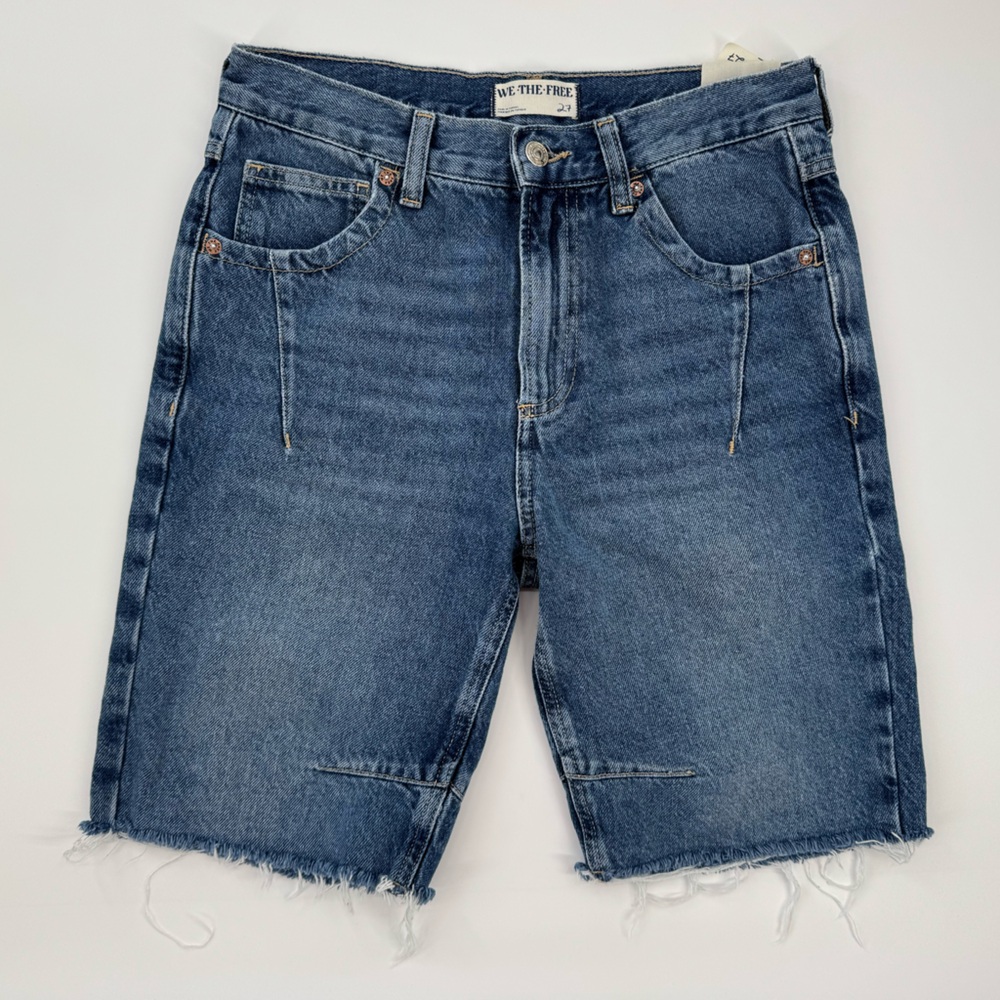 We The Free Ghost Town High Rise Long Shorts Size 27 NWT